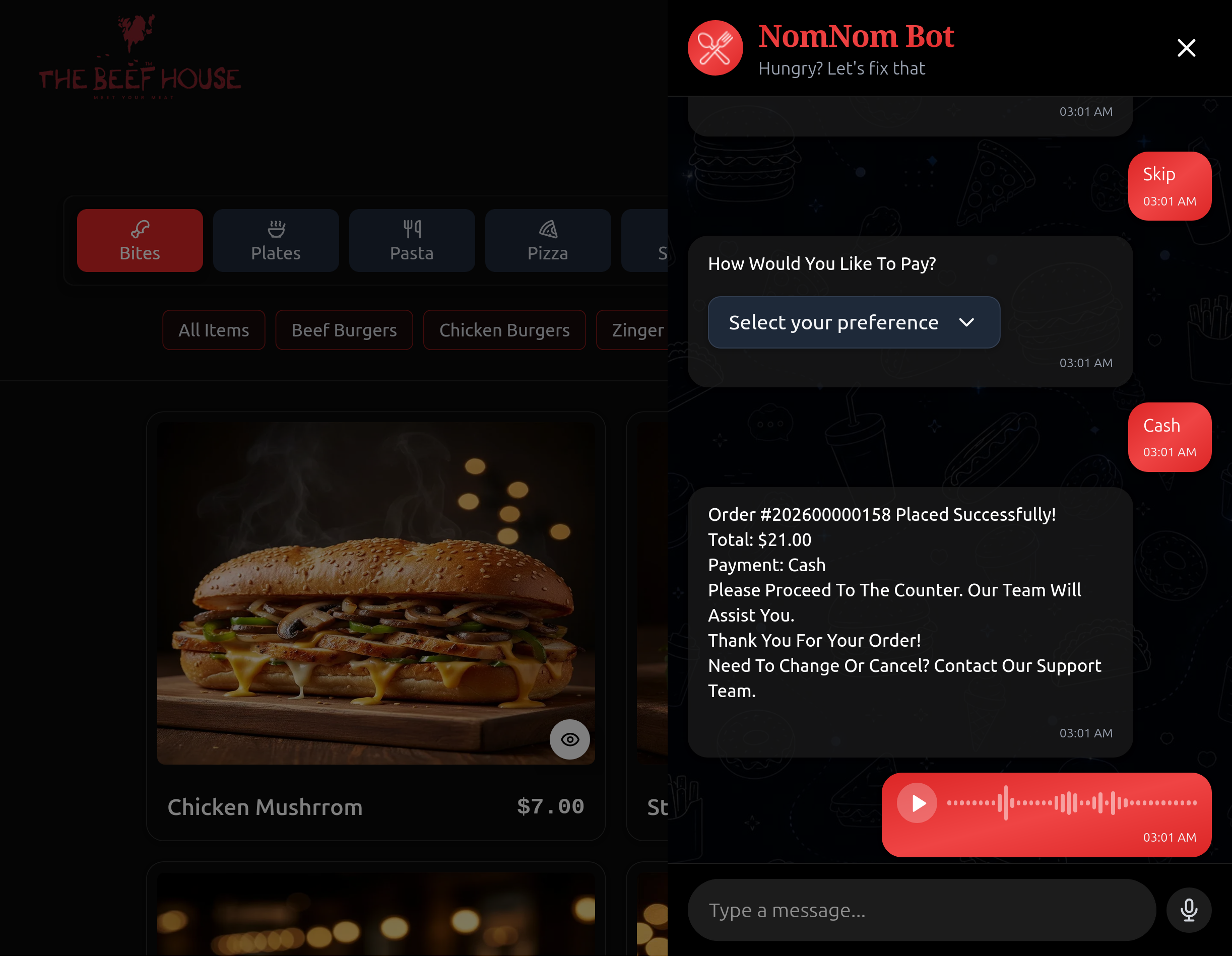 AI Chatbots for Menus & Products — 3
