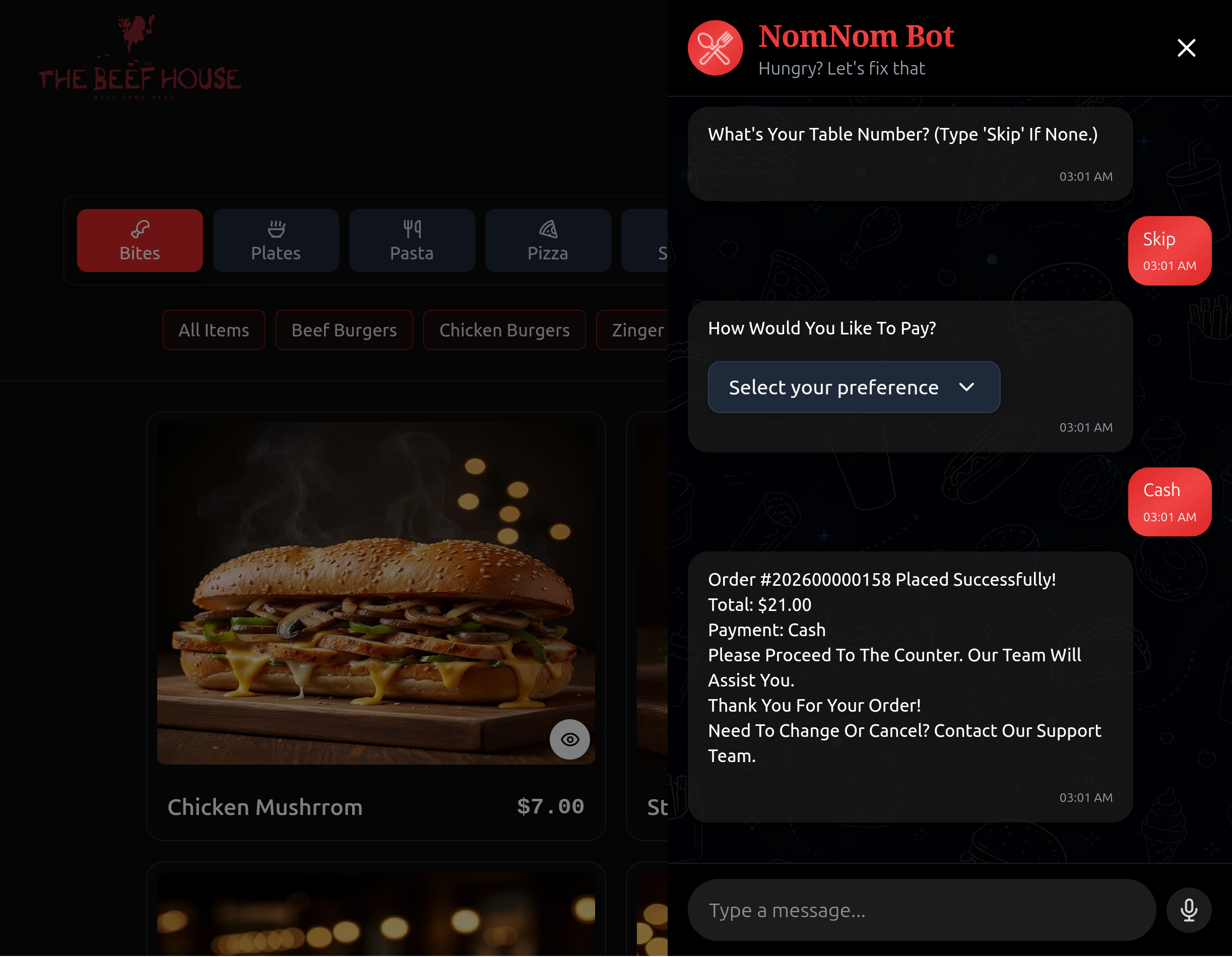 AI Chatbots for Menus & Products — 4