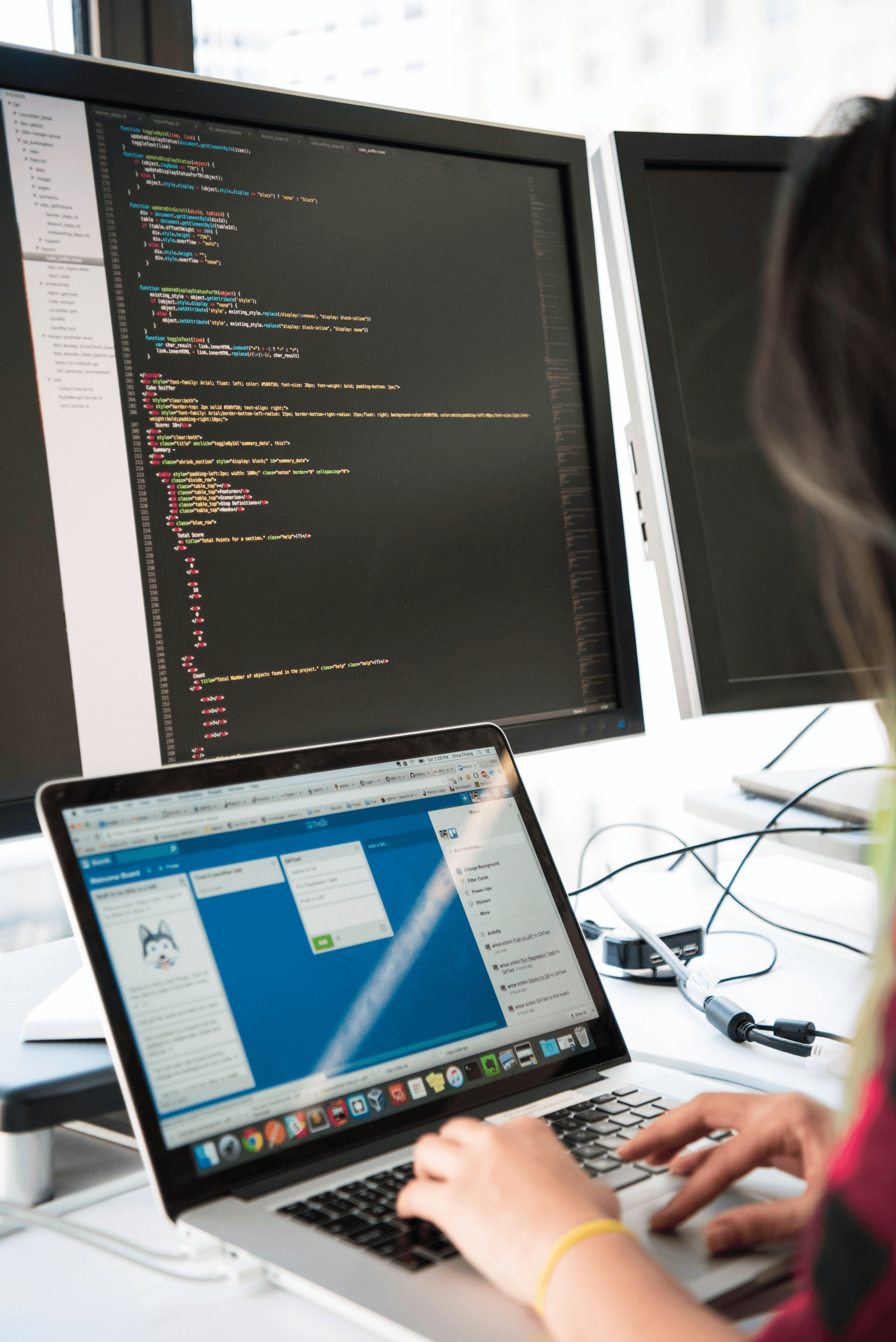 Web development